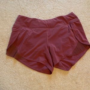 Lululemon Speed Up Short— with ruffle
